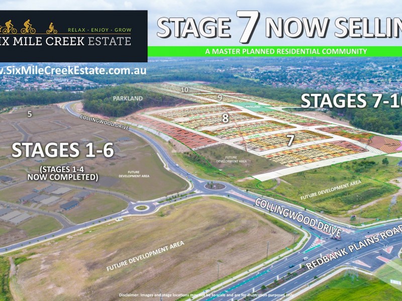 * Six Mile Creek Estate, Collingwood Park QLD 4301