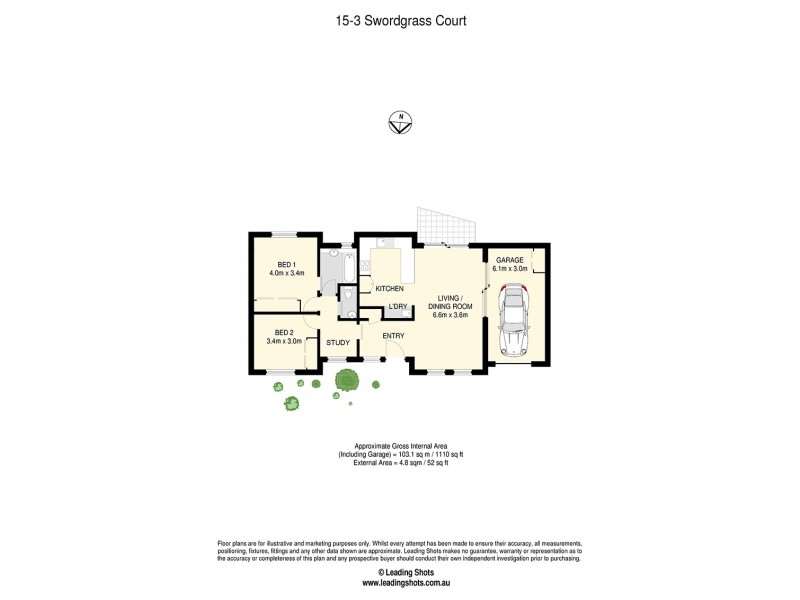 Unit 15/3 Swordgrass Court, Kallangur QLD 4503 Floorplan