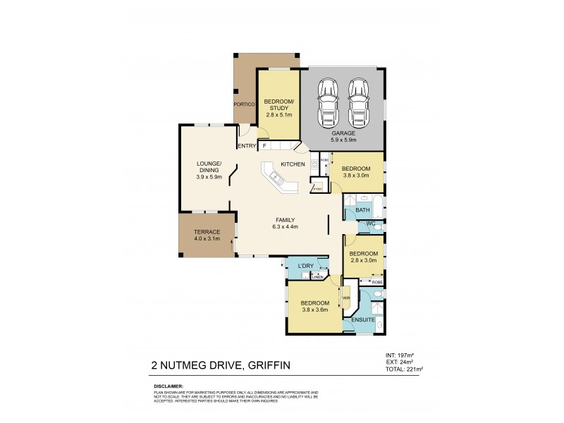 2 Nutmeg Drive, Griffin QLD 4503 Floorplan