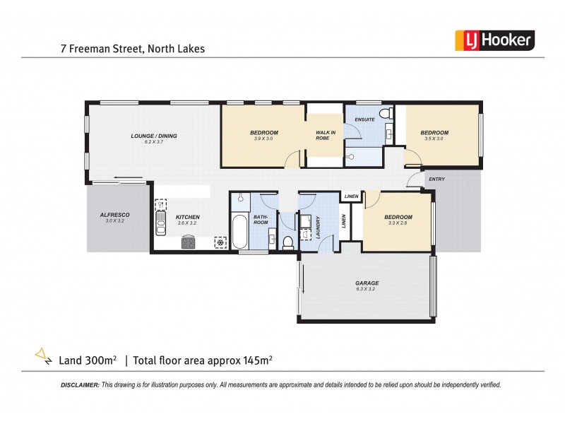7 Freeman Street, North Lakes QLD 4509 Floorplan