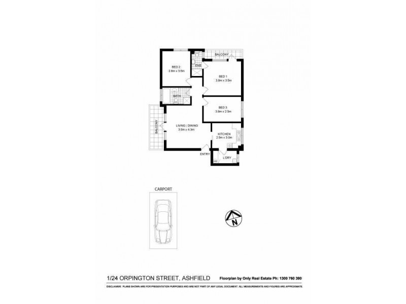 1/24 Orpington St, Ashfield NSW 2131