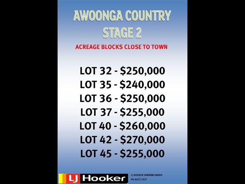 Awoonga Country – Swagman & Stockman Dr, Benaraby QLD 4680