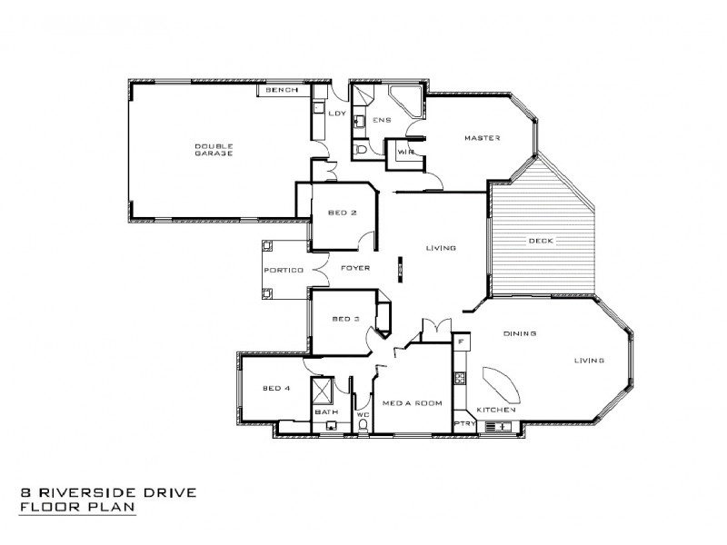 8 Riverside Drive, Tannum Sands QLD 4680 Floorplan