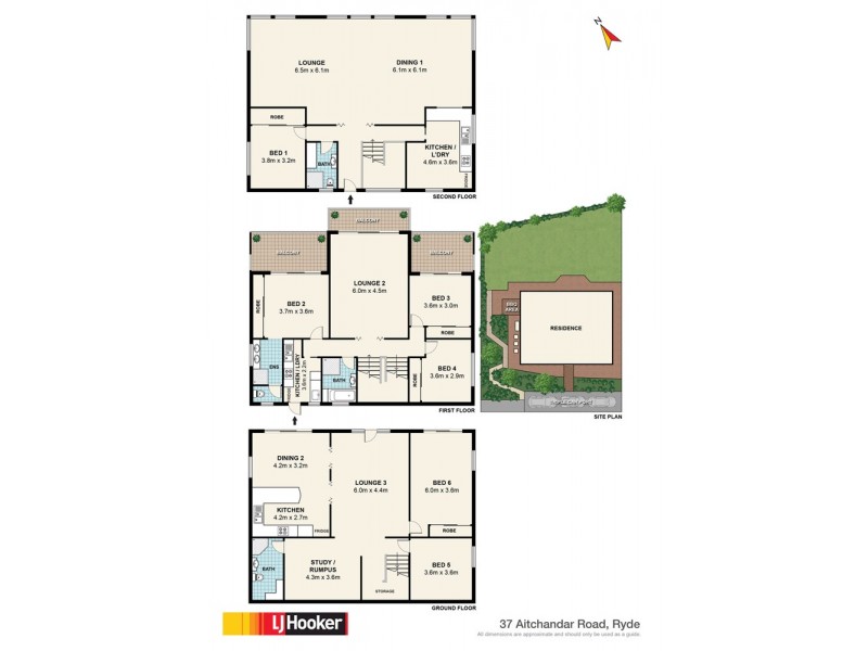 37 Aitchandar Road, Ryde NSW 2112 Floorplan