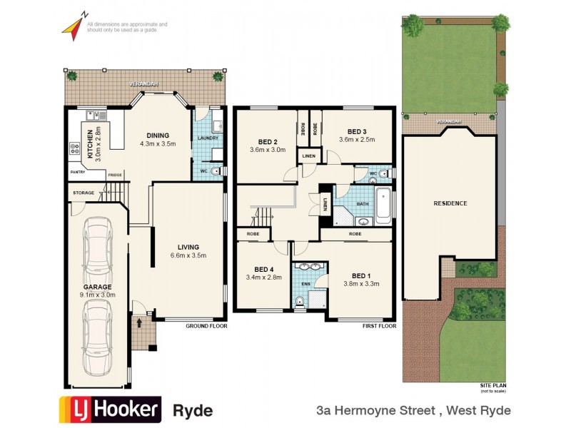 3A Hermoyne Street, West Ryde NSW 2114 Floorplan