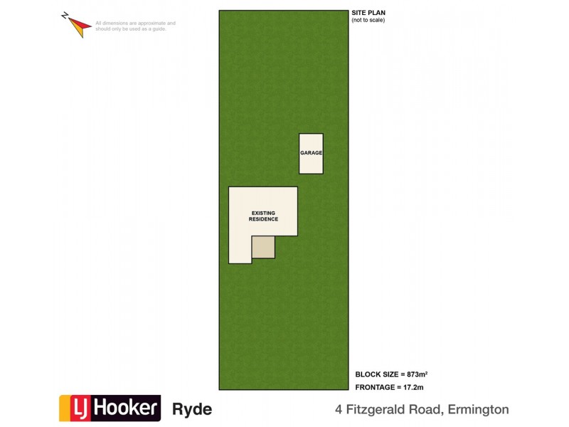 4 Fitzgerald Road, Ermington NSW 2115 Floorplan