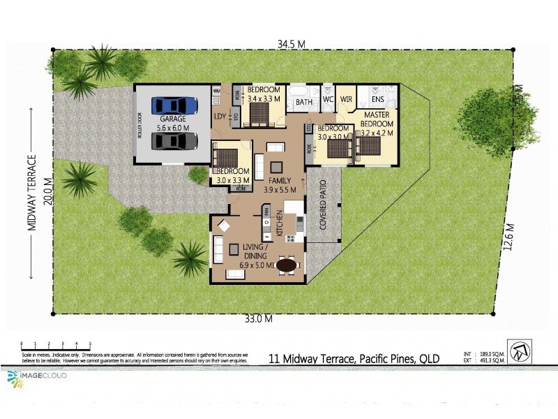 11 Midway Terrace, Pacific Pines QLD 4211 Floorplan