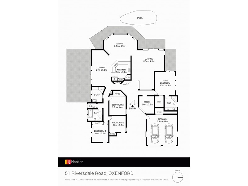 51 Riversdale Road, Oxenford QLD 4210 Floorplan