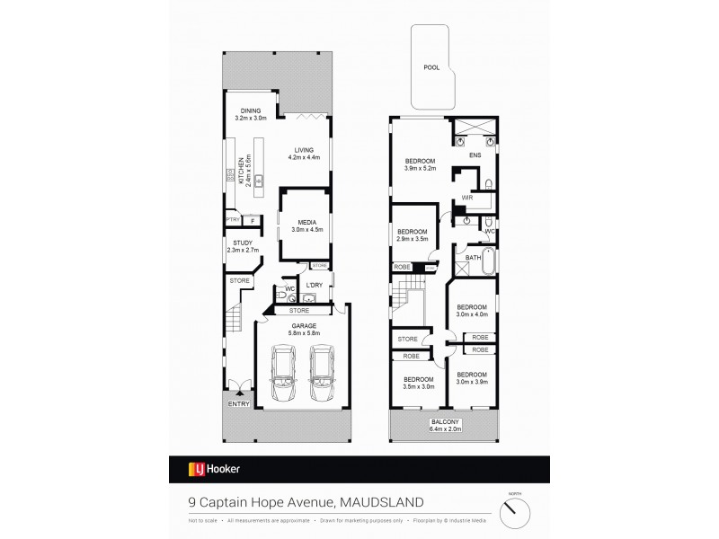 9 Captain Hope Avenue, Maudsland QLD 4210 Floorplan