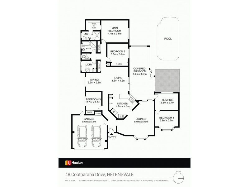48 Cootharaba Drive, Helensvale QLD 4212 Floorplan