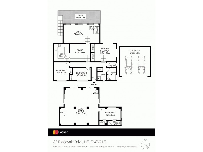 32 Ridgevale Drive, Helensvale QLD 4212 Floorplan