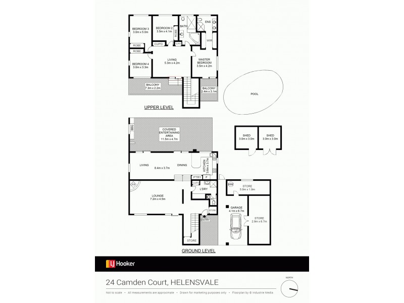 24 Camden Court, Helensvale QLD 4212 Floorplan