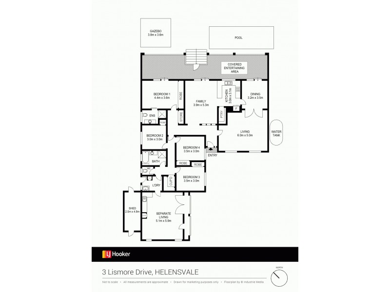 3 Lismore Drive, Helensvale QLD 4212 Floorplan