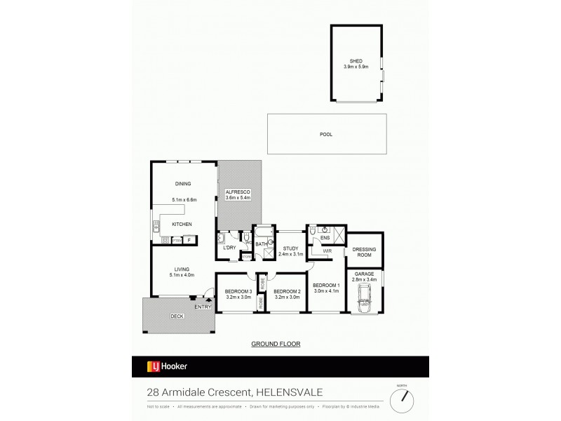 28 Armidale Crescent, Helensvale QLD 4212 Floorplan