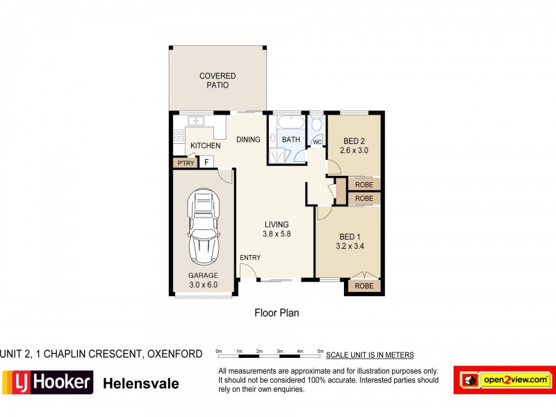 Unit 2/1 Chaplin Crescent, Oxenford QLD 4210