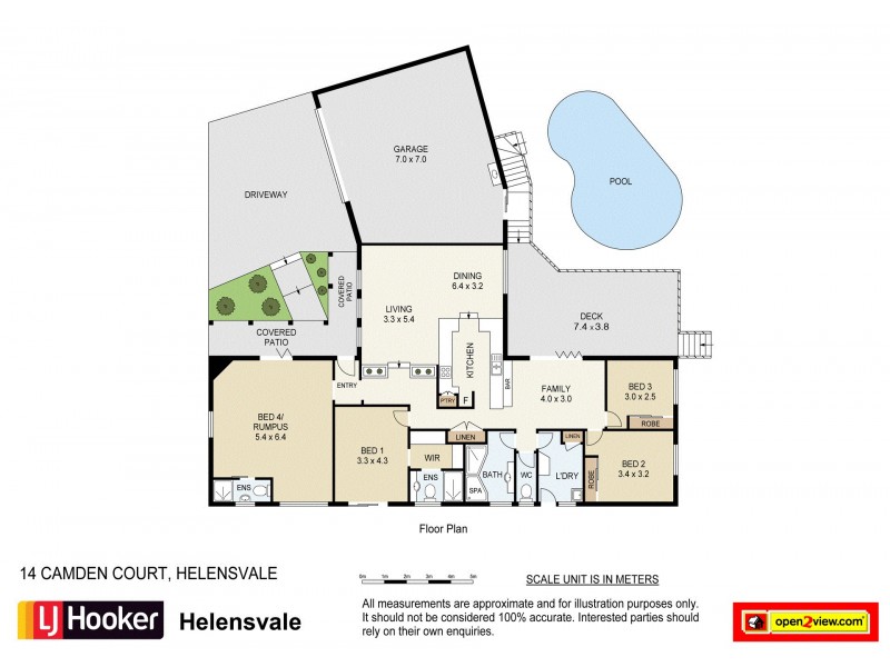 14 Camden Court, Helensvale QLD 4212 Floorplan