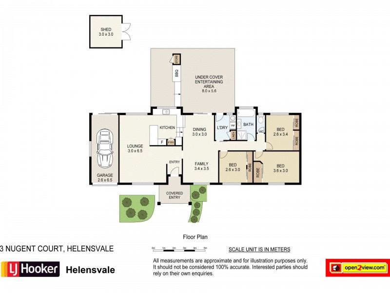 3 Nugent Court, Helensvale QLD 4212 Floorplan