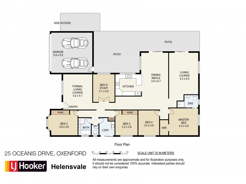 25 Oceanis Drive, Oxenford QLD 4210 Floorplan