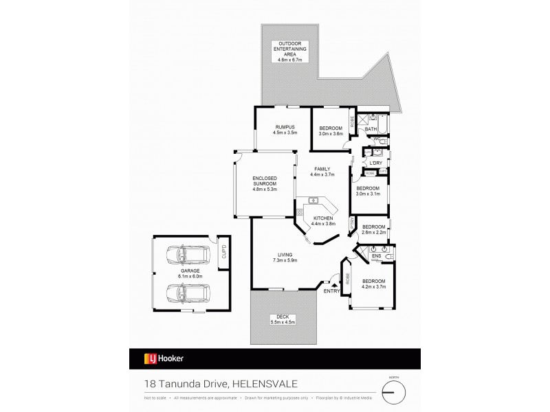 18 Tanunda Drive, Helensvale QLD 4212 Floorplan