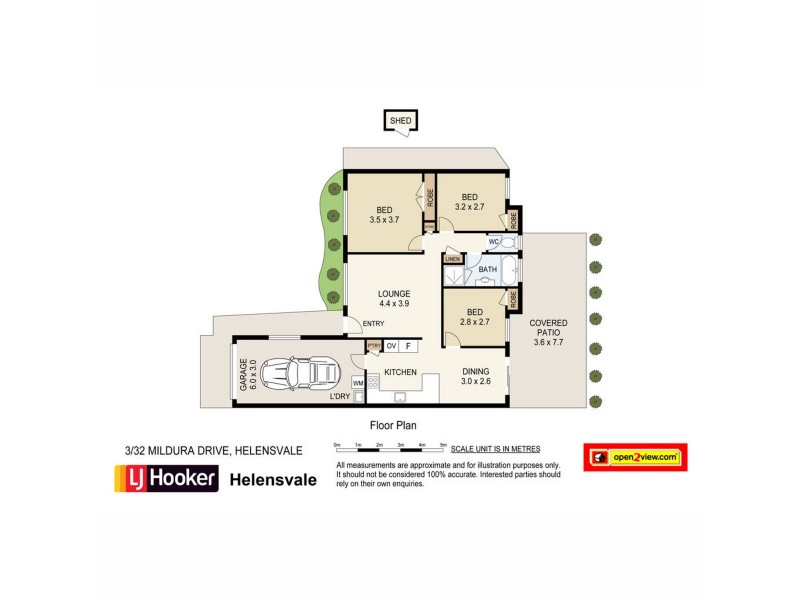 3/32 Mildura Drive, Helensvale QLD 4212 Floorplan