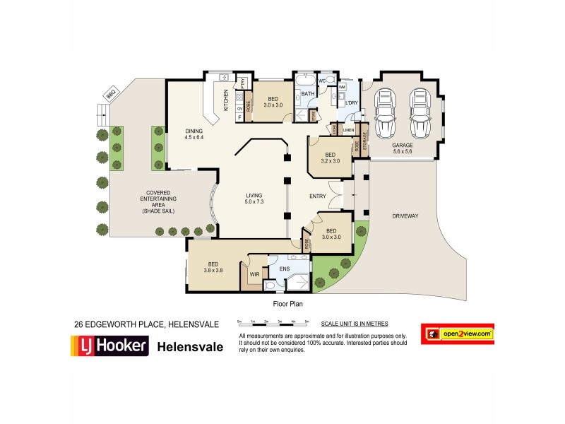 26 Edgeworth Place, Helensvale QLD 4212 Floorplan