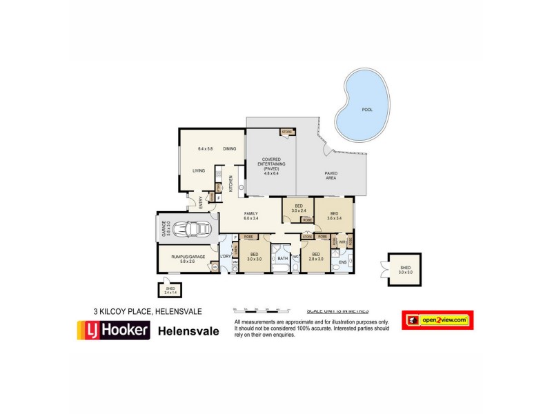 3 Kilcoy Place, Helensvale QLD 4212 Floorplan