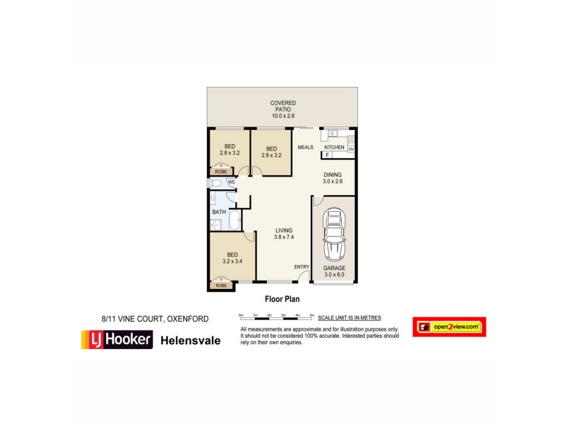 8/11 Vine Court, Oxenford QLD 4210 Floorplan