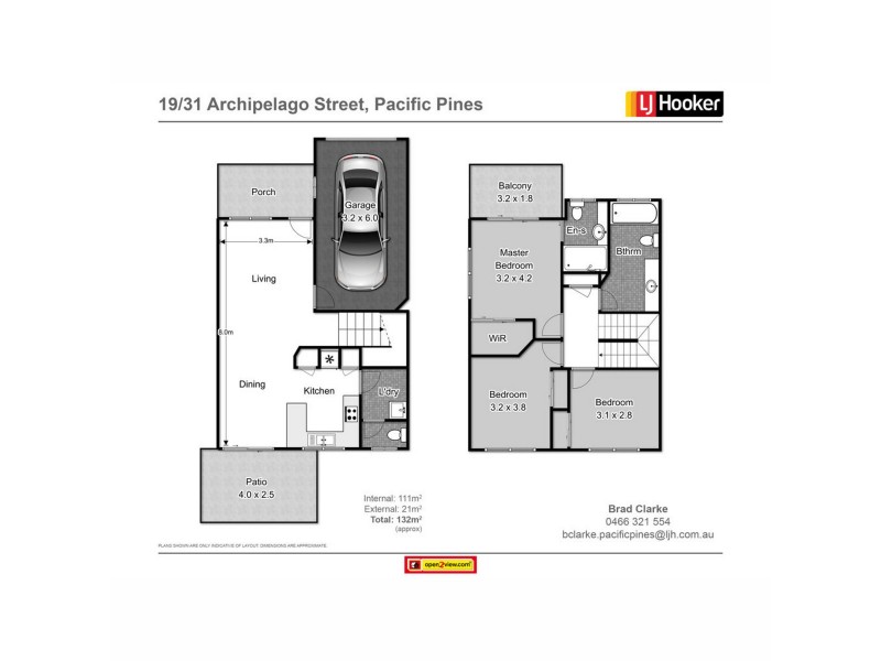 19/31 Archipelago Street, Pacific Pines QLD 4211 Floorplan