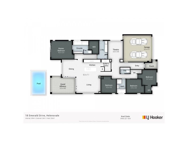 18 Emerald Drive, Helensvale QLD 4212 Floorplan