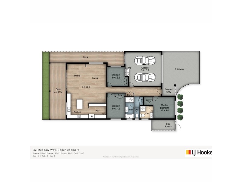 42 Meadow Way, Upper Coomera QLD 4209 Floorplan