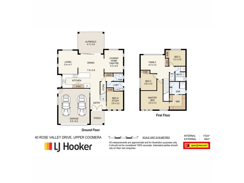 40 Rose Valley Drive, Upper Coomera QLD 4209 Floorplan