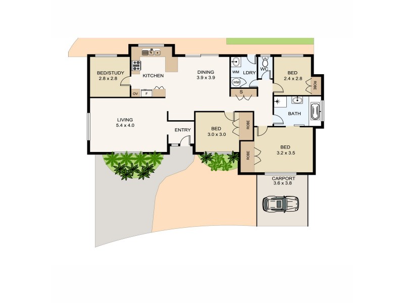 8 Armidale Crescent, Helensvale QLD 4212 Floorplan