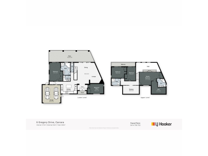 6 Gregory Drive, Carrara QLD 4211 Floorplan