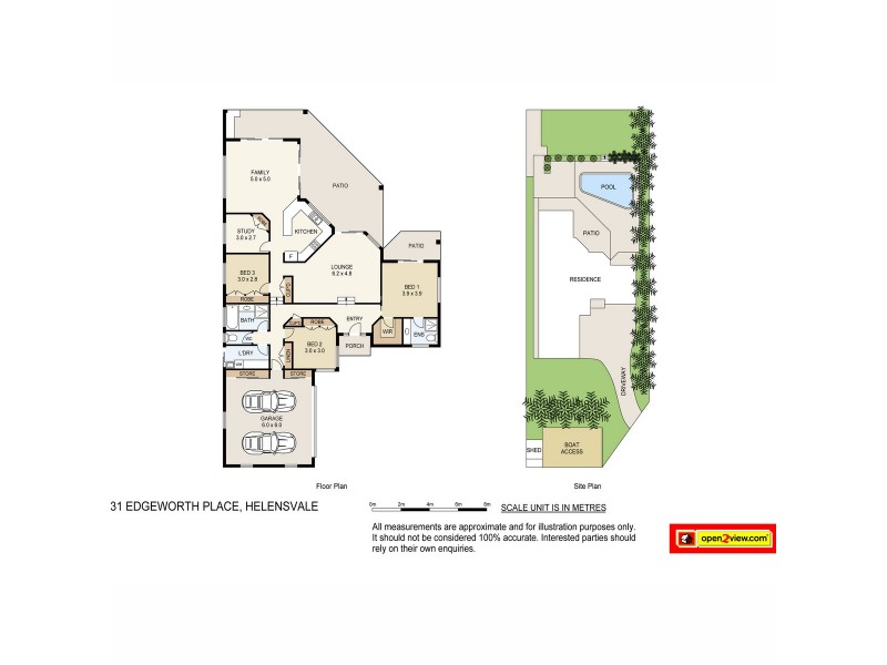 31 Edgeworth Place, Helensvale QLD 4212 Floorplan