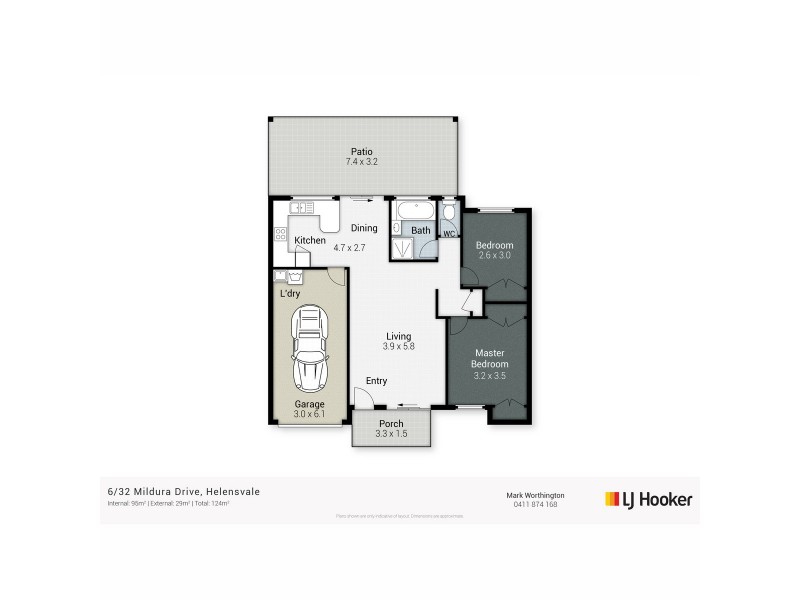 6/32-42 Mildura Drive, Helensvale QLD 4212 Floorplan