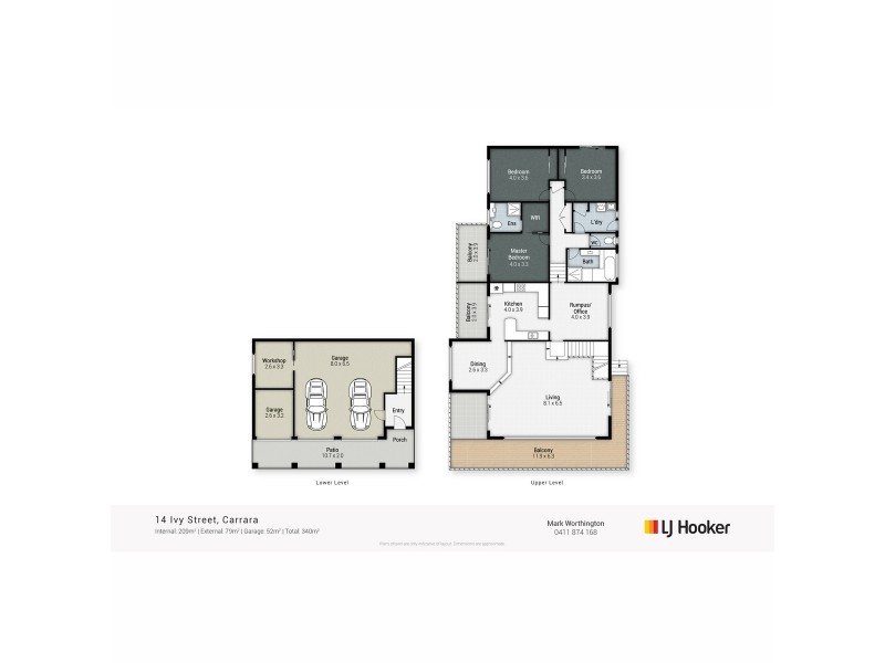 14 Ivy Street, Carrara QLD 4211 Floorplan