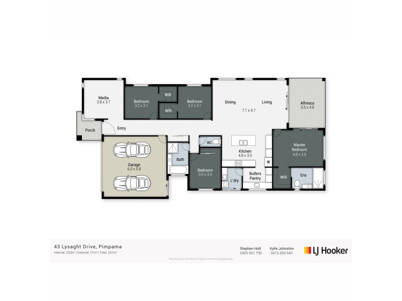 43 Lysaght Drive, Pimpama QLD 4209 Floorplan