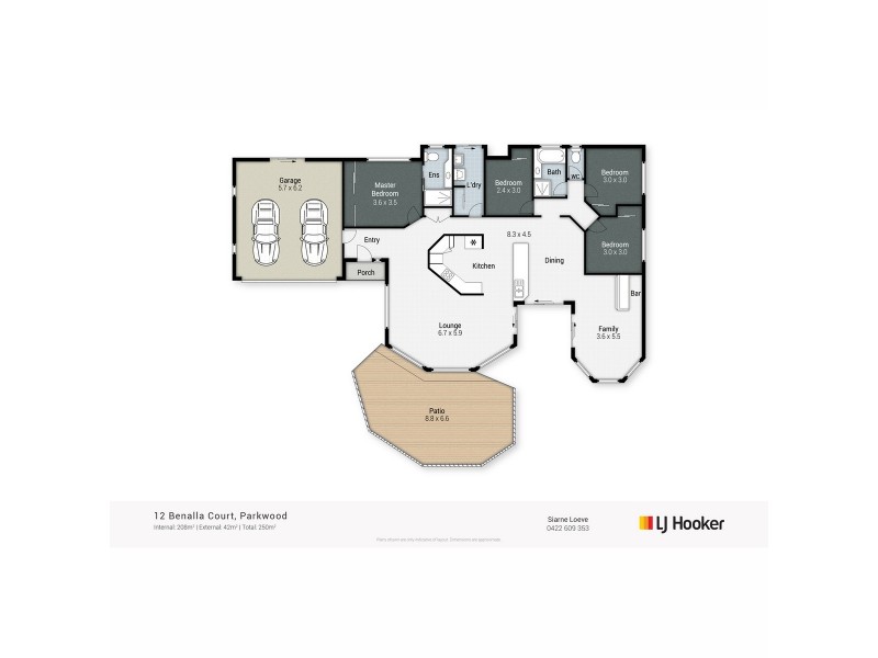 12 Benalla Court, Parkwood QLD 4214 Floorplan