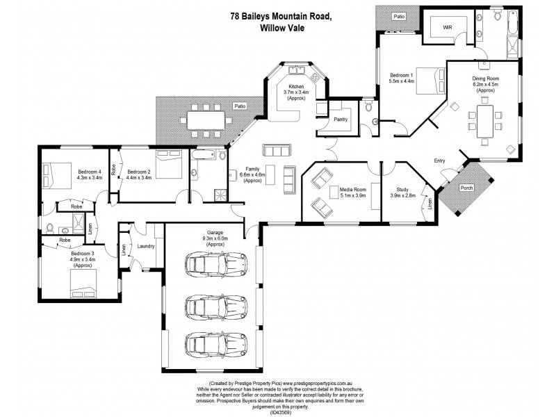 78 Baileys Mountain Road, Willow Vale QLD 4209 Floorplan
