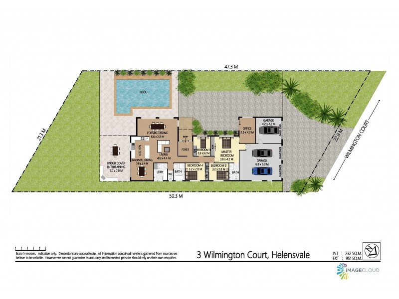 3 Wilmington Court, Helensvale QLD 4212 Floorplan