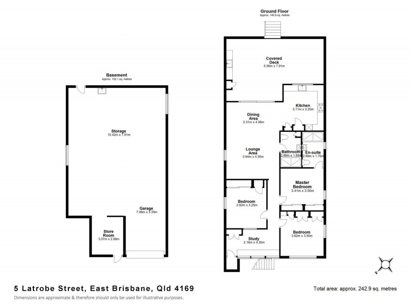 5 Latrobe Street, East Brisbane QLD 4169 Floorplan