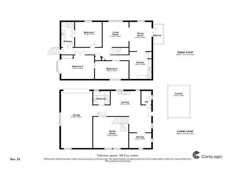 947 Stanley Street, East Brisbane QLD 4169 Floorplan