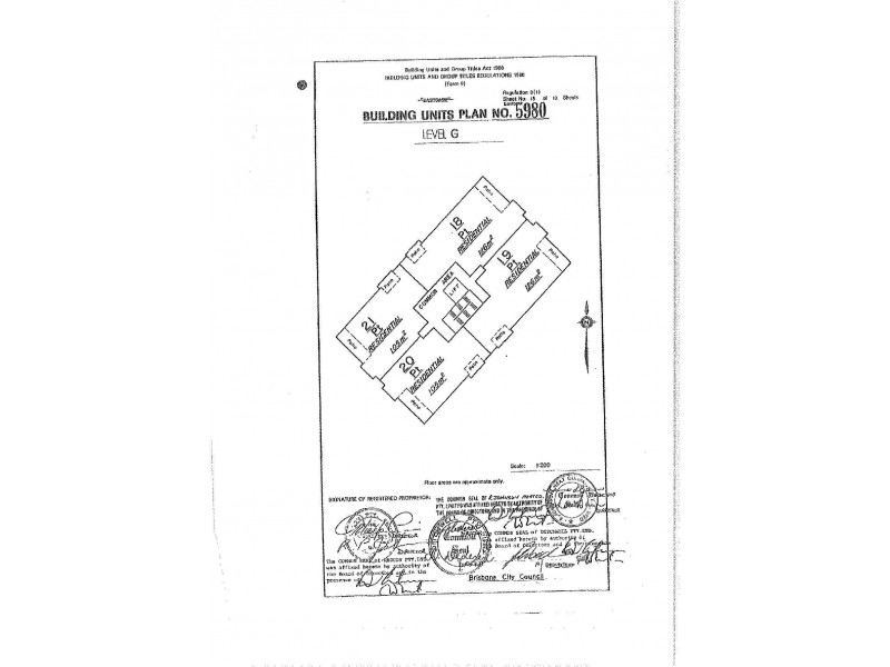 19/89 Thorn Street, Kangaroo Point QLD 4169 Floorplan