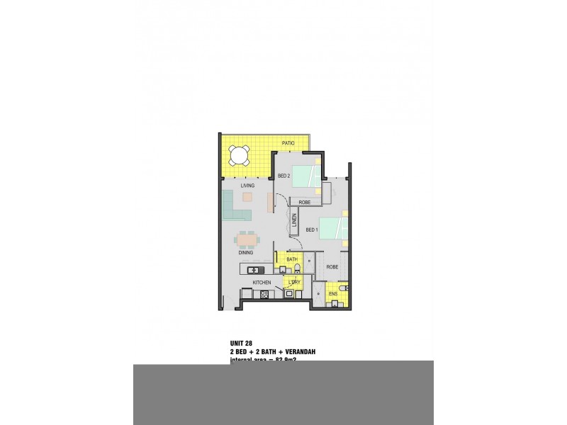 28/64 Tenby Street, Mount Gravatt QLD 4122 Floorplan