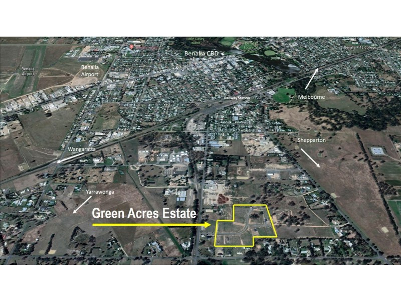 - Green Acres – via Racecourse Road, Benalla VIC 3672
