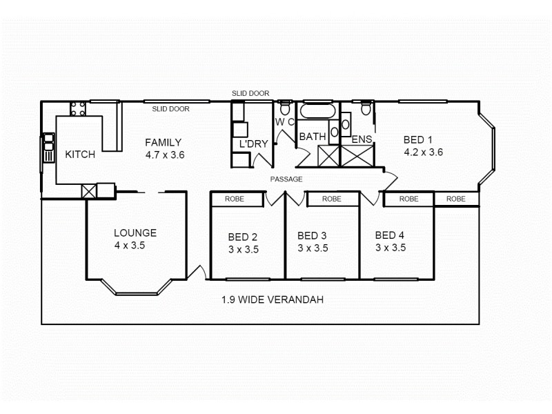 12 Lakeside Drive Chesney Vale, Benalla VIC 3672 Floorplan