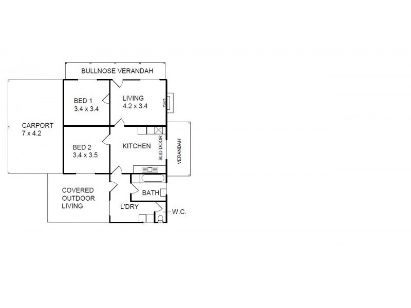 11 Charles Street, Benalla VIC 3672 Floorplan