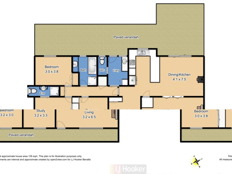 45-53 McDiarmids Road, Violet Town VIC 3669 Floorplan