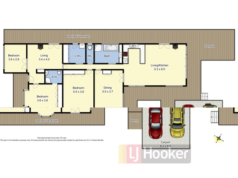 309 Steel Road, Benalla VIC 3672 Floorplan