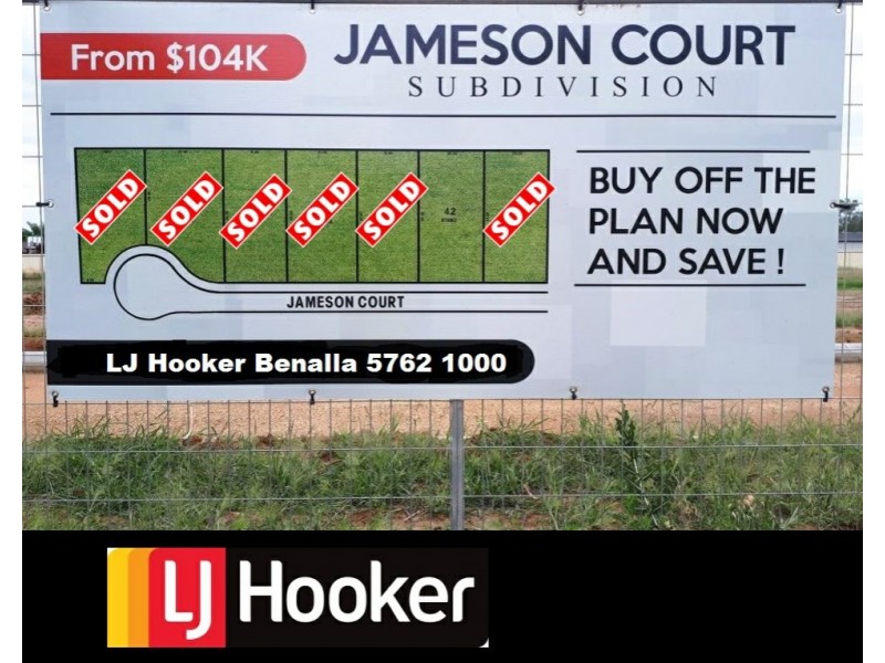 42 Jameson Court Subdivision, Benalla VIC 3672